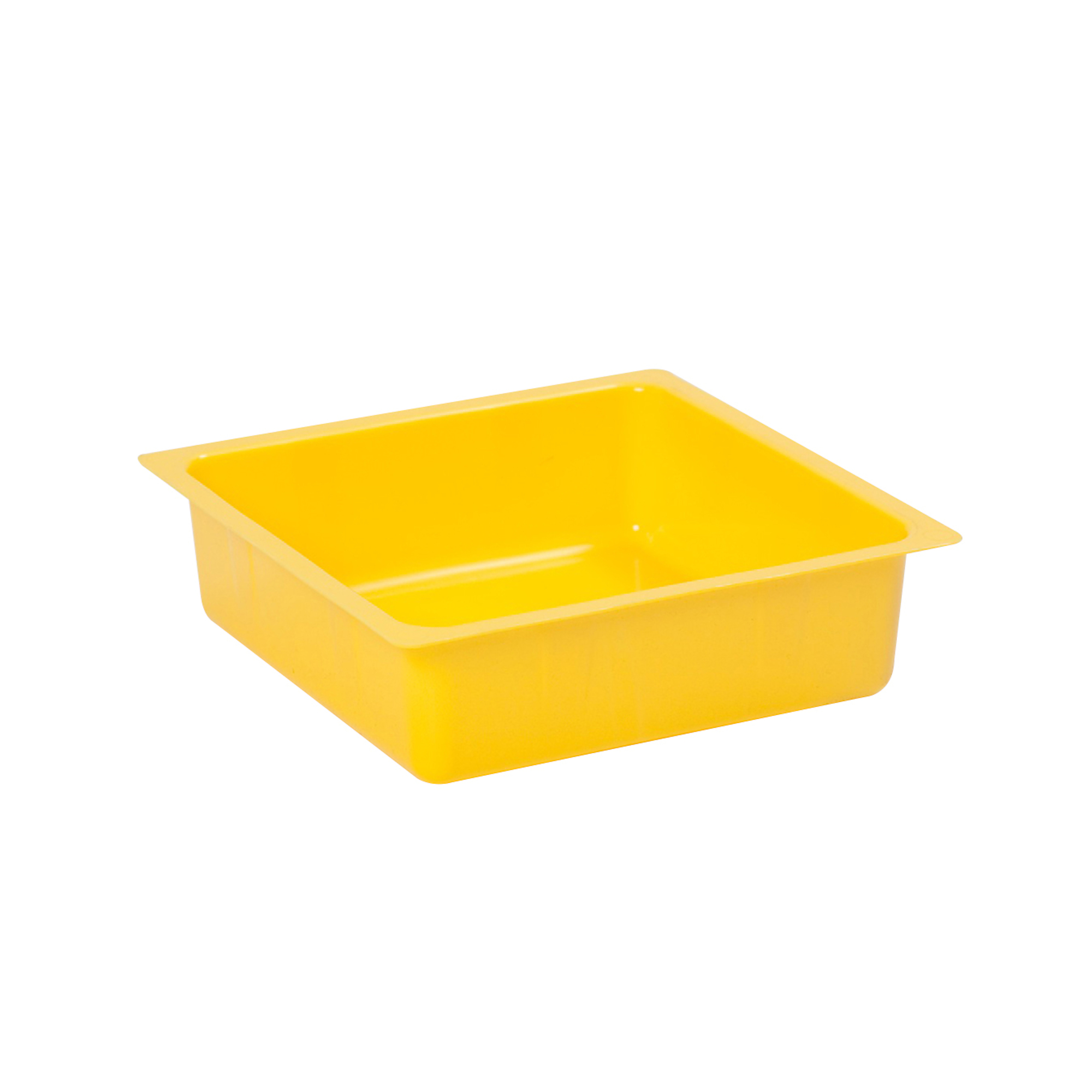 Eagle Drip Pan — 1 Gallon Capacity, Polypropylene, Yellow, Model# 1671